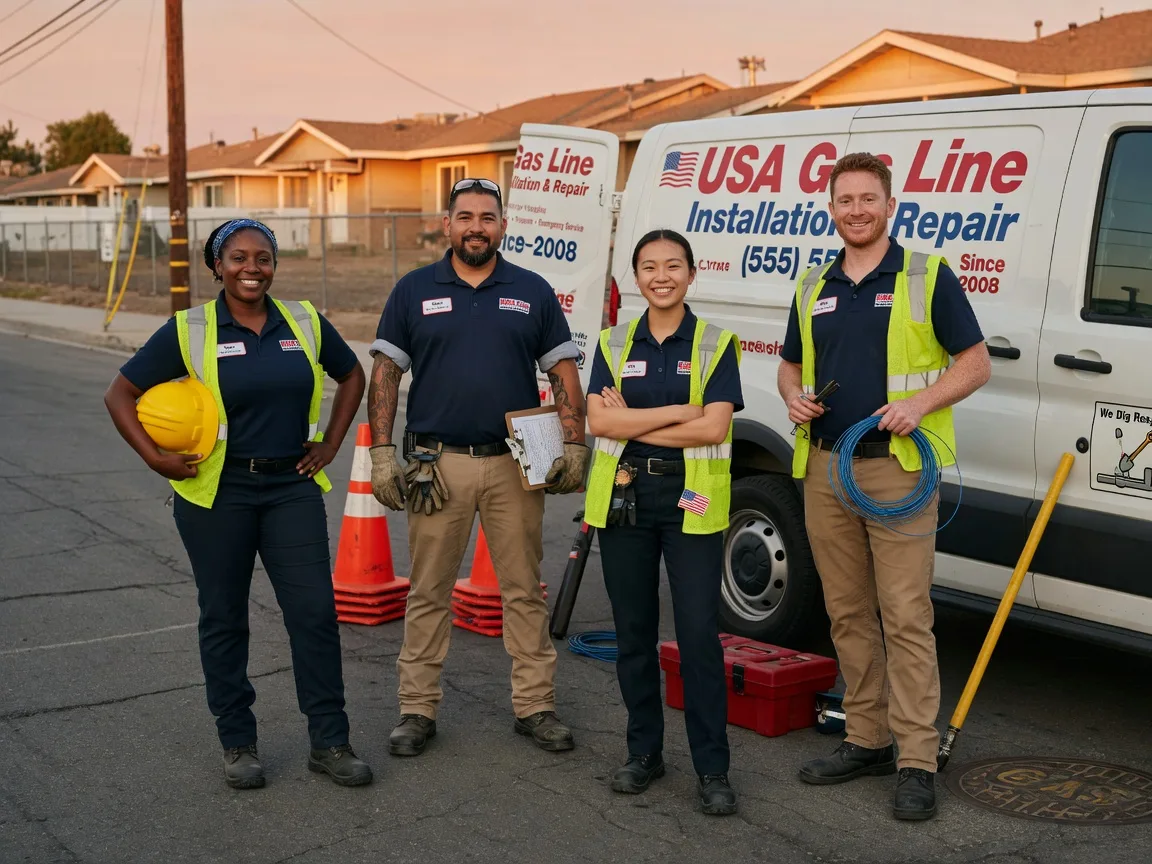 Gas Line Installation company in Lowry, VA